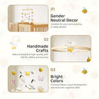 Baby Mobile for Crib Goose Nursery Decor Baby Shower Newborn Gifts - Image 4