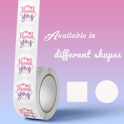150 Custom Circle Roll Labels, Custom Sticker, Custom Text, Image, Logo Sticker for Business, Party, Wedding and Baby Shower Gloss/Matte Finish (3 inch Circle) - Image 4