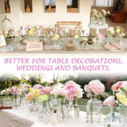 Bud Vases in Bulk 24, Small Glass Vase for Table Centerpieces - Image 4