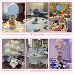 TekXYZ Acrylic Balloon Stand for Table Centerpiece, Adjustable 10-Pack - Image 6