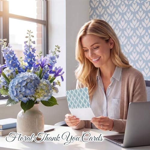 Gueevin 198 Pcs Blank Cards with Envelopes & Stickers Bulk 3.5" x 5" Greeting Cards Geometric Designs Thank You Notes with Blank Inside for Wedding, Baby Shower, Birthday, Graduation, Most Occasions - Image 6
