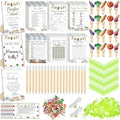 476 Pcs Locally Grown Baby Shower Games, 9 Style Baby Shower Activities by Sherr