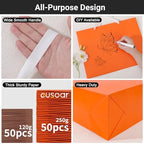 EUSOAR Gift Bags with Handles, 50pcs 16"x6"x12" Large Wedding Gift Wrap Bags with Handles, Retail Shopping Wrapping Paper Bag Bulks for Business Craft Grocery Birthday Party Thank You Treat Favor - Image 3