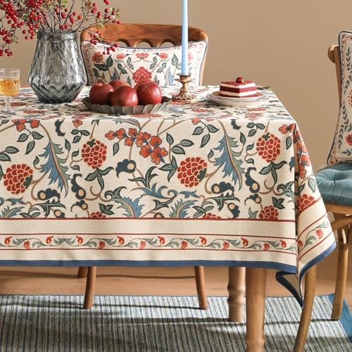 patdrea Designer Elegant French Tablecloth,Rectangular,102"x63" - Image 2