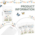 200 PCS Baby Shower Party Favor for Guests Include 50 Flower Seed Packets 50 Pots 50 Organza Bags 50 Garden Shovel for Baby Shower Birthday Party Favor, No Seeds - Image 4