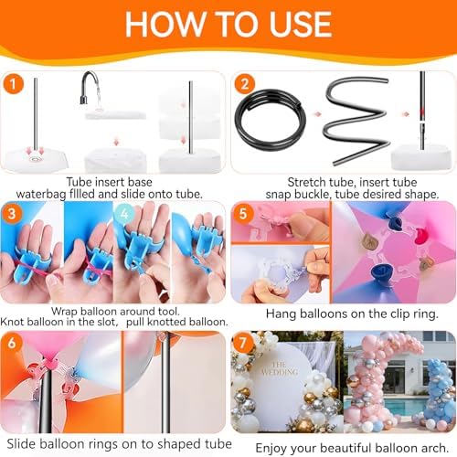 Balloon Arch Kit for Party Birthday Decoration 9.2FT & 6FT - Image 6