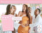 Party Hearty Baby Predictions & Advice Cards, Baby Shower Game - Pink (Pack of 2) - Image 3
