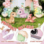 5Pcs Dinosaur Baby Shower Decorations Large Baby Dinosaur Standup - Image 5