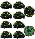 BLOSMON Fake Black Rose Flower Balls for Table Centerpieces Decor, 10 Pcs by Blosmon