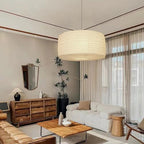 Paper Lantern Lights Hanging Drum Paper Lampshade, 2PCS 18 inch - Image 5