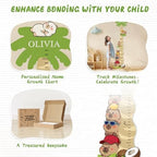 Custom Wood Kids Wall Height Chart, Personalized Name Gift Idea - Image 5