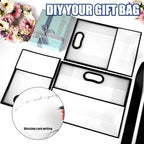 GAWBYET 24 Pcs Clear Plastic Gift Bags with Handles,Black - Image 4