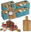 32 Sets Bridal Shower Game Prizes, Mini Charcuterie Boards, Acacia Wooden by AZEAM