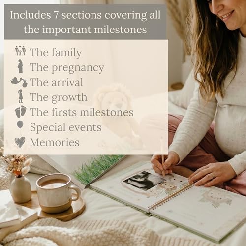 Baby memory book - Pregnancy journals & Baby’s first year album (English) - Image 2