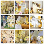 Honey Bee Arch Fabric Covers Honeypot Honeycomb Stretchy Arched Stand Backdrop Cover for Birthday Party Baby Shower Decoration Supplies(Only Cover) - Image 4