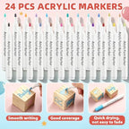 wookidel 118PCS Baby Shower Games Kit, Baby Blocks for Baby Shower - Image 6