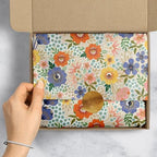 Jillson Roberts Printed Unfolded Gift Tissue 20" x 30", Golden Floral (240 Sheets) - Image 4