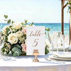 24 Pack Harp Clip Table Number Holders for Wedding - Image 4
