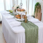 White Plastic Plates Disposable, 100Pcs Dinner 10.25" & Dessert 7.5" - Image 6