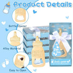 24 Packs Poppin Bottle Openers for Baby Shower Favors,Gifts,Decorations and Souvenirs (Blue, 24) - Image 3