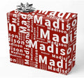 AOFUN Personalized Gift Wrap Paper Personalized Birthday Gifts Personalized Name Text Paper Gifts Wrapping Paper For Him 3 Rolls 58" x 23" by Unknown