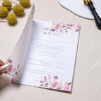 50 Pack Blush Pink Floral Vellum Jackets& Eucalyptus Wax Seal Stickers - Image 4