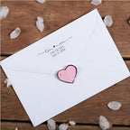 Self Ink Custom Return Address Stamp with Heart, Black Ink, Personalized Rubber Stamper for Wedding Invitations, Housewarming Gift, Engagement Gift Idea - Image 6