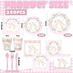 Zhehao Silly Goose Baby Shower Party Tableware Set for 50 Guests - Image 6