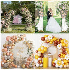 Balloon Arch Stand Kit, Balloon Arch Stand Set of 2 with Metal 8FT & 6.2FT - Image 6
