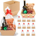 Hoolerry 60 Pcs Gift Basket Set, 20 Kraft Trays with Cellophane Bags by Hoolerry