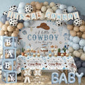 DataMoon Cowboy Baby Shower Decorations for Boy, All-in-One Set by DataMoon