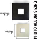 Small Personalized Adventure Photo Album Leatherette Holds 100 Photos Travel Memory Book - Image 2