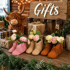 12 PCS Baby Shower Decorations for Table, Cowboys and Cowgirls - Image 4