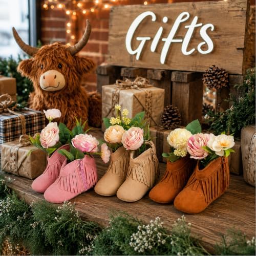 12 PCS Baby Shower Decorations for Table, Cowboys and Cowgirls - Image 4