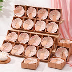 SiliFine 24 Pcs Wedding Favors for Guests Small Ceramic Bowls, Flower, Pink by SiliFine