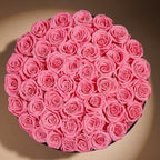 Prifroti 47 Roses in a Luxury Suede Box, Preserved Flowers for Women, Mothers Day Flowers for Mom, Light Pink - Image 3