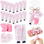 25 Sets Pink Bow Baby Shower Favors for Guests by Swiffen