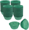 CybrTrayd No.5 Glassine Paper Approximately 2,500 Pieces – 1-1/4” Base, 3/4” Wall Candy Cups, Green by CybrTrayd