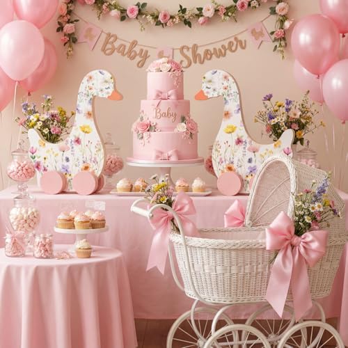 2 Pcs Silly Goose Table Centerpieces One Silly Goose Baby Shower Decor - Image 5
