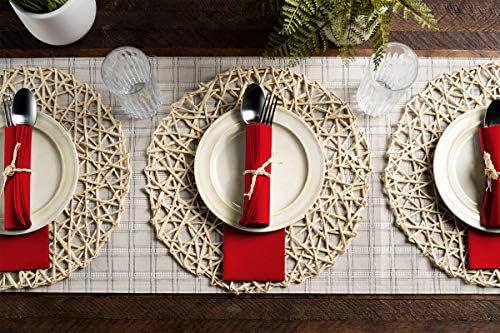 100 Linen-Feel Colored Paper Napkins - Decorative Cloth-Like Brighet Red Dinner Napkins - Soft And Absorbent. For Kitchen, Party, Wedding, Bathroom Or Any Occasion. (Pack of 100) - Image 6