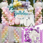 Balloon Column Stand Kit, Set of 4 – 7ft Height Adjustable Balloon Arch Stand Kit, Metal Telescopic Balloon Stand for Baby Shower, Birthday, Wedding, and Graduation - Image 6
