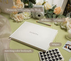 Event Photo Guest Book (Eggshell White) - A4 Album w/Photo Corner Stickers - Image 3