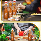 Reallnaive 12 Pack 8oz Vanilla Extract Bottles Swing Top Glass Bottles - Image 6