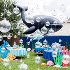 30Pcs Transparent 3D Bubble Party Decorations, 5 Sizes, Iridescent - Image 6