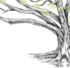 Guestbook Tree with Heart in Tree Trunk Guestbook for Weddings, Low Oak, Fingerprint Guest Book, Alternative Guestbook - Image 7