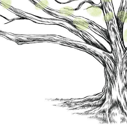 Guestbook Tree with Heart in Tree Trunk Guestbook for Weddings, Low Oak, Fingerprint Guest Book, Alternative Guestbook - Image 7