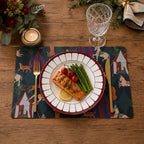 Paper Placemats Design – Circus Royale Vintage Carousel – Malabar Home - Image 3
