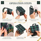 Maitys 48 Pcs Tartan Plaid Bear Baby Shower Favor Gifts - Image 6