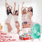 LemonRoad 36 Pcs Clear Mini Suitcase Party Favor Box, Green, Red - Image 6