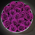 Prifroti 17 Flowers in a Luxury Suede Box, Birthday Gifts for Women, Preserved Flowers, Mothers Day Roses Gift for Mom, Bossy Pink - Image 5